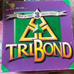 Vintage TriBond….The Game that asks “What do these 3 have in common?” COMPLETE